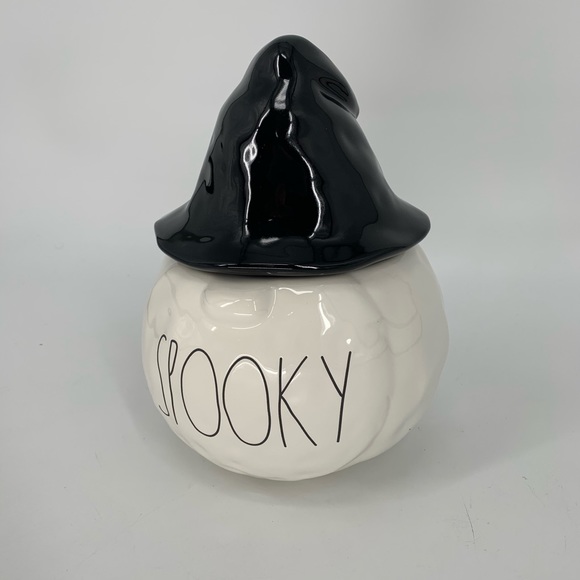 NEW Rae Dunn SPOOKY Gnome Canister Witch’s Hat - Picture 3 of 4